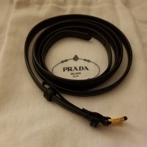 Women's Prada leather belt